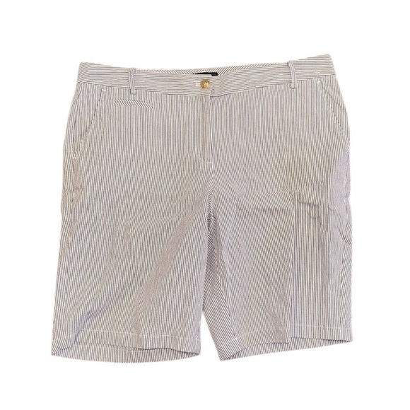 Talbots striped shorts size 14 - Picture 1 of 6